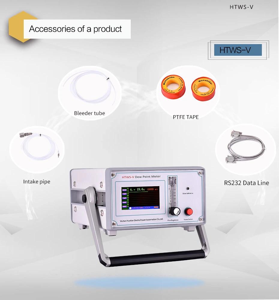 Htws-V Portable Sf6 Dew Point Analysis Instrument with Temperature Compensation Function