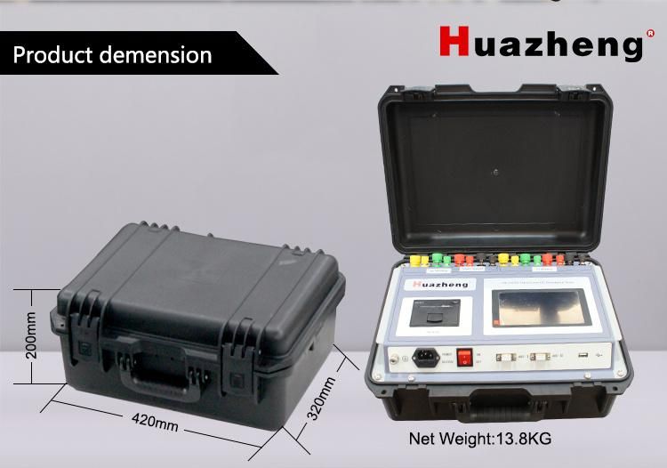 20A Three Phase Winding Resistance Ohmmeter Transformer DC Resistance Meter