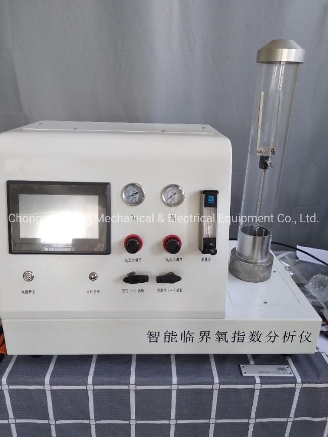 Combustion of Plastics ISO4589 Oxygen Index Tester