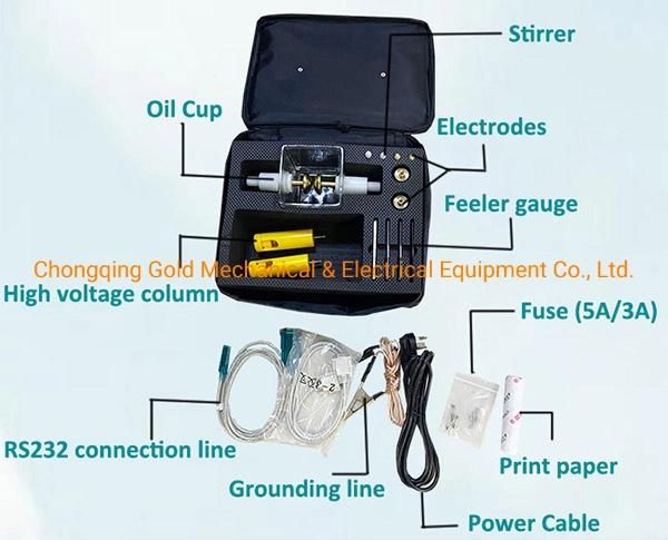 Newly Upgrade 80kv Insulating Oil Dielectric Withstand Voltage Tester Oil Bdv Tester IEC60156