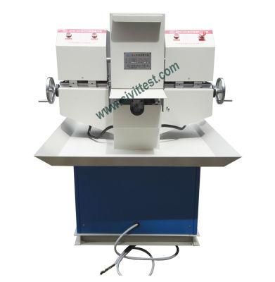 Electric Double Face Concrete / Rock Specimens Grinding Machine Grinding Tester