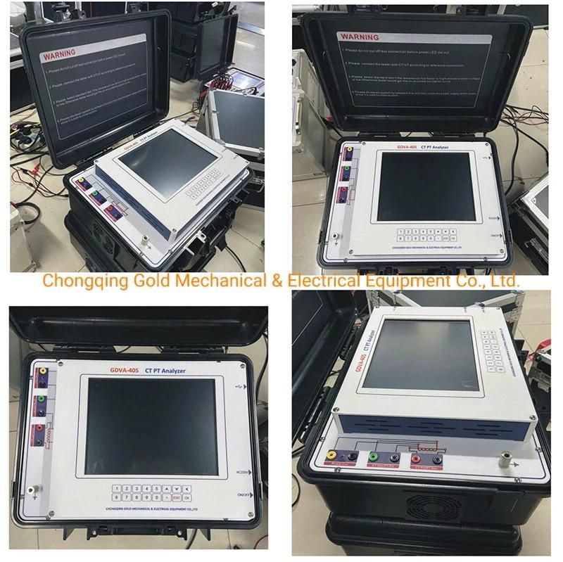 Gdva-405 Advanced Automatic Current Transformer and Voltage Transformer CT PT Tester