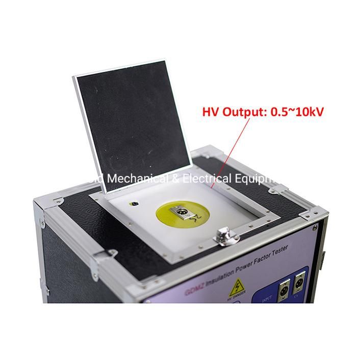 Digital Display Dielectric Loss & Dissipation Factor Tester Power Transformer Power Factor Tester