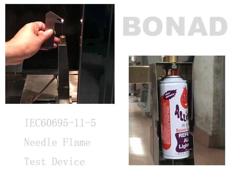 IEC60695 Needle Flame Tester for Material and Solid Combustible Testing