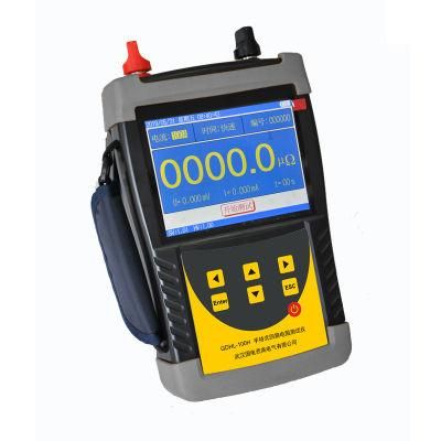 High Voltage HV Switch Test 100A Contact Resistance Tester with Good Quality
