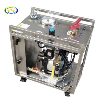 Terek 10-40000psi High Pressure Air Driven Hydrostatic Hydro Test Bench for Oilfield Inject Industry