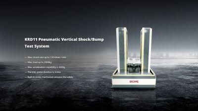 Krd11 Pneumatic Vertical Shock Test Machine for Electronic Products