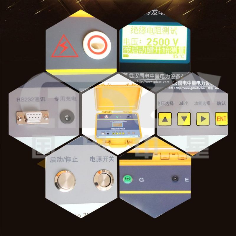 Internal Water Cooling Generator Insulation Tester With Digital Boost System