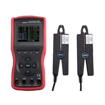 Intelligent Type Double Clamp Phase Volt-ampere Meter