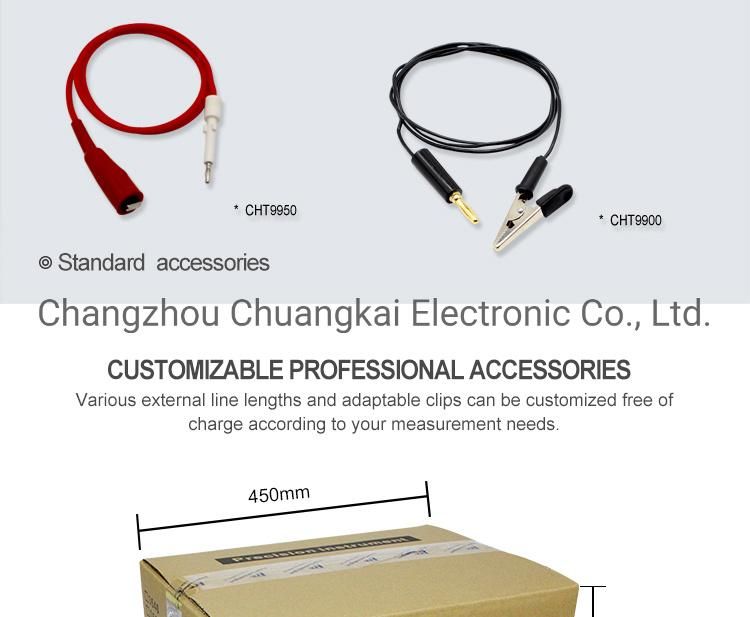 Cht9951A Photovoltaic DC Hipot Tester Insulation Resistance 5kv Megger Insulation Tester