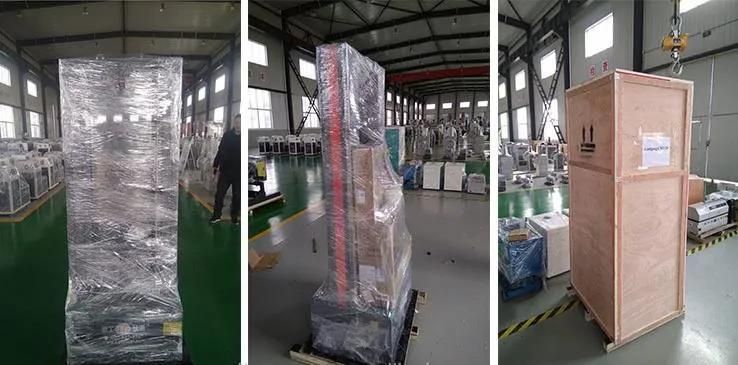 2kn 1000n LCD Panel Control Rubber Tensile Testing Equipment