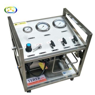 High Pressure Double Action Air Driven Gas Booster Pump for Pressure Testing