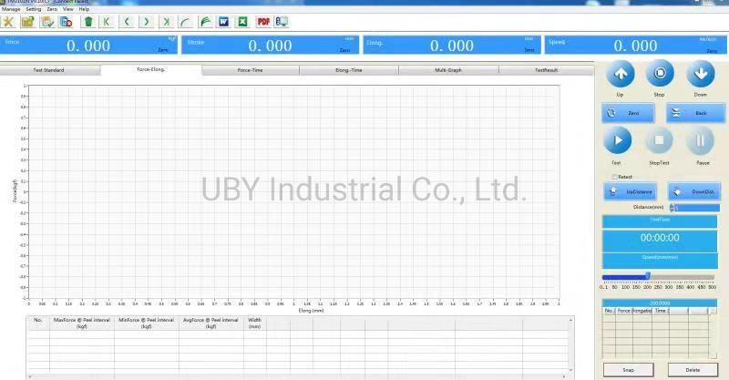 Spring Plastic Rubber Compression Tension Shear Force Machine Test Apparatus