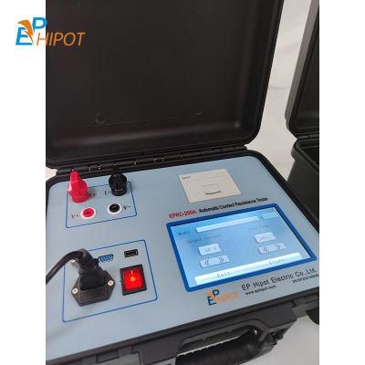 Circuit Breaker Contact Resistance Testing Equipment 100A 200A Micro Ohmmeter