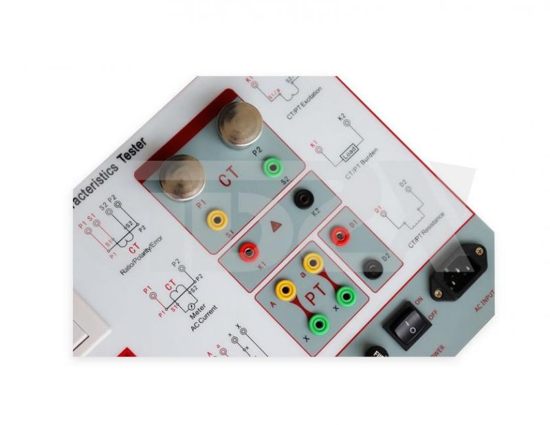 CT/PT Characteristics Tester With Test Data Filtering and Printing