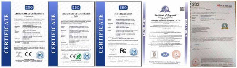 Ce Certificated Temperature Humidity Test Chamber