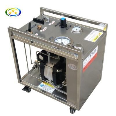 Terek Portable Pneumatic Liquid Booster Pump Pipe Hose Tube Valve Test Equipment