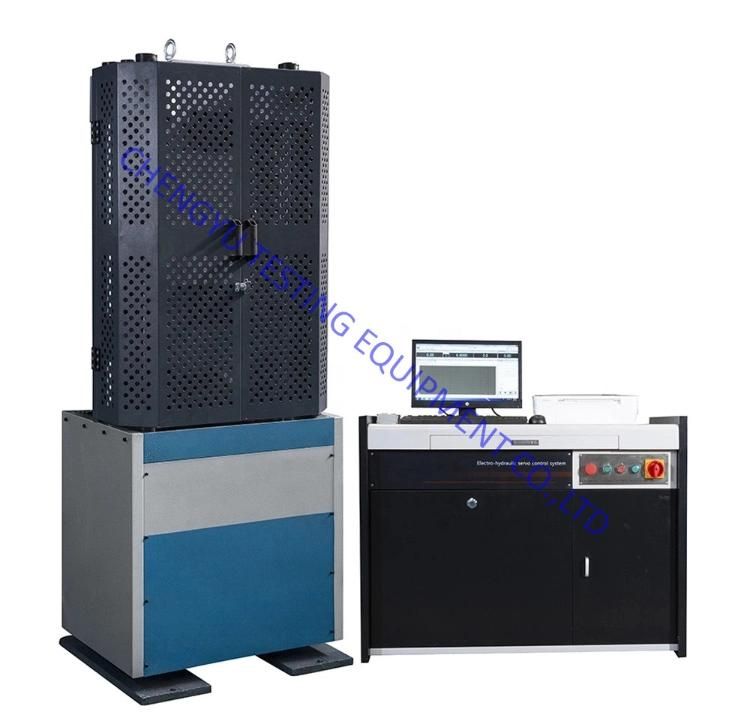 1000kn Plastic Tensile Testing High Precision Hydraulic Universal Testing Machine