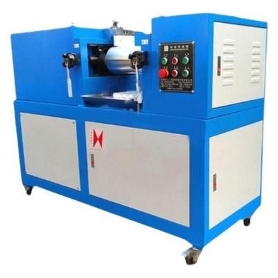 Oil Heating Two Roll Mill Open Mixing Mill for Plastic