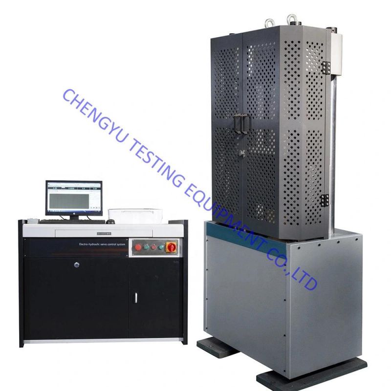 600kn 1000kn Digital Display Metal Tensile Hydraulic Universal Testing Machine