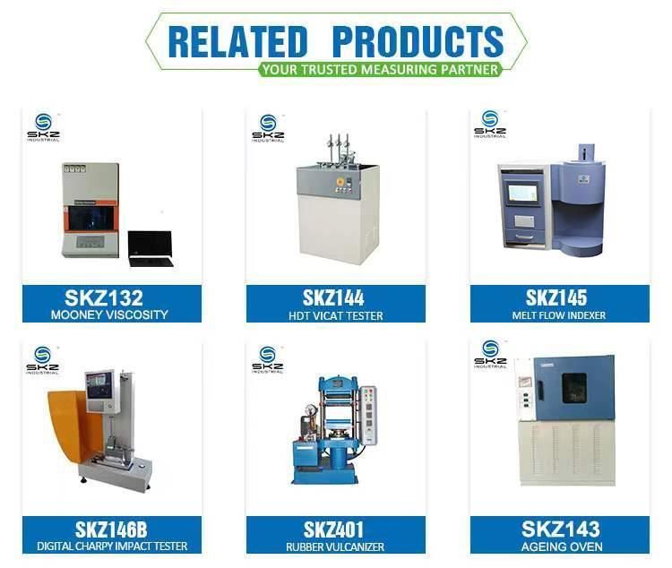 Skz401 Rubber Plate Vulcanizing Press Flat Vulcanization Press Vulcanizer Apparatus Test Meter Instrument