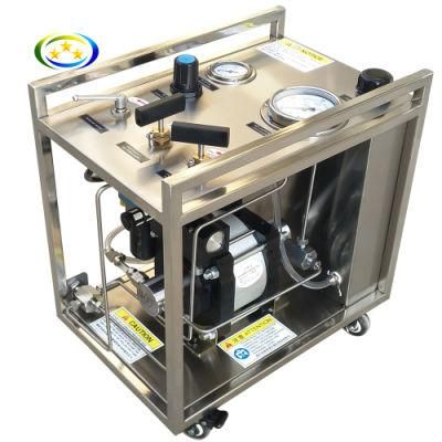 Pneumatic Liquid Booster Pump Hydrostatic Test Pump System for Cylinder Pipe Valvetesting