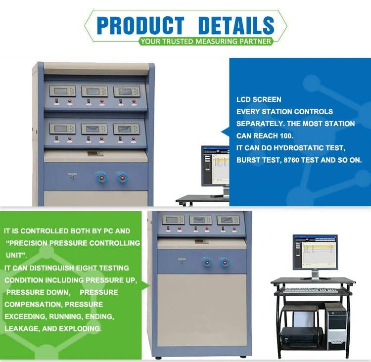 Skz402 Hydrostatic/Burst Tester Internal Pressure Resistance Hydraulic Pressure Meter Instrument