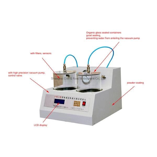 Stmd-5 Asphalt Mixture Maximum Theory Density Meter