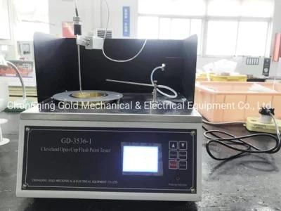 Cleveland Flash and Fire Point Tester by Cleveland Open-Cup Method ASTM D92