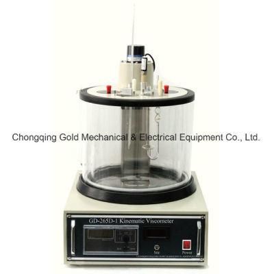 Gd-265D-1 Petroleum Products Kinematic Viscosity Testing Instrument for 4PCS Samples Testing