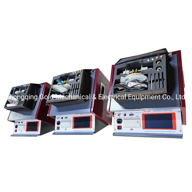 LCD Touch Screen 80kv Transformer Oil Dielectric Strength Tester Insulating Oil Bdv Tester