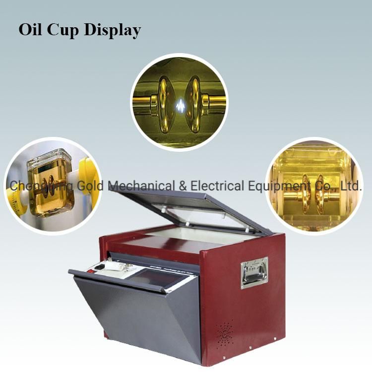 ASTM D877 Automatic Portable Transformer Oil Breakdown Voltage Testing Equipment