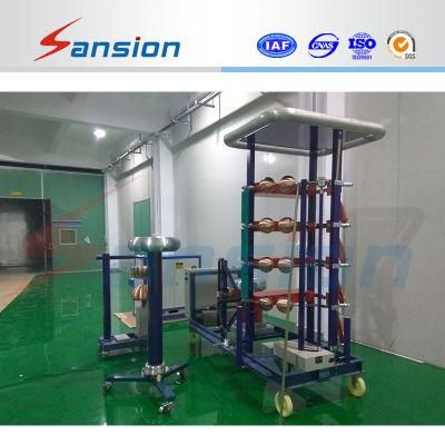High Voltage 800kv / 60kj Impulse Voltage Test System Generator