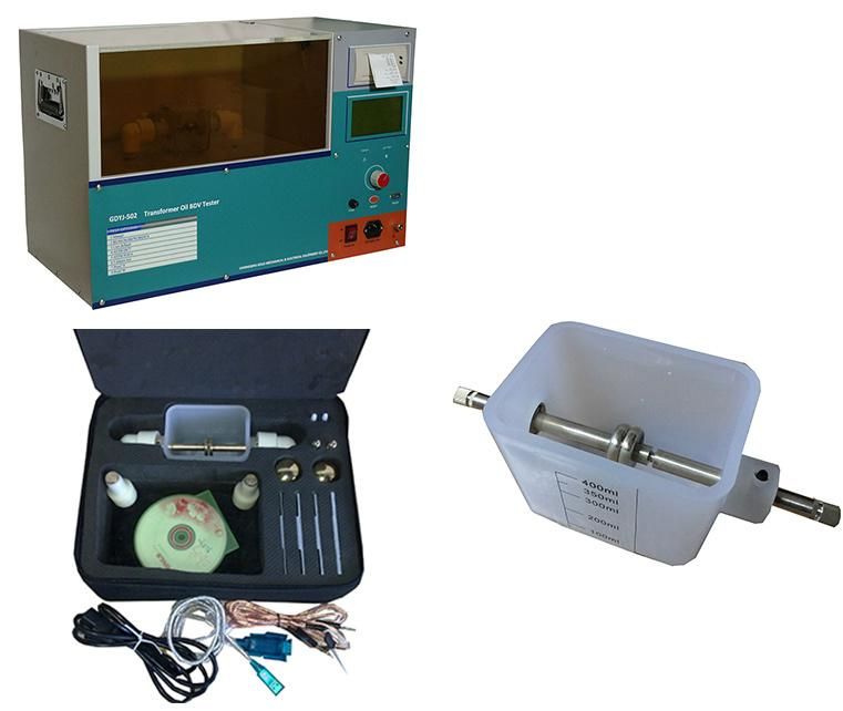 Gdyj Series Portable Transformer Insulation Oil Tester Bdv Analyzer