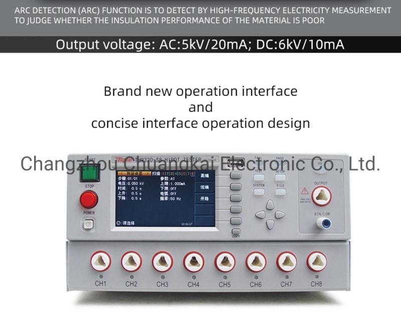 Th9320-S8a AC&DC Hipot Tester with Contact Check Function