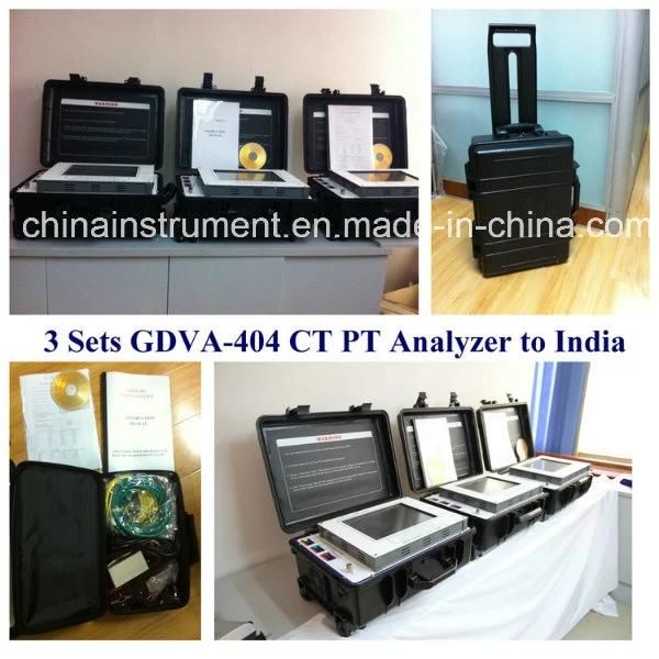 Gdva-405 Advanced Automatic Current Transformer and Voltage Transformer CT PT Tester