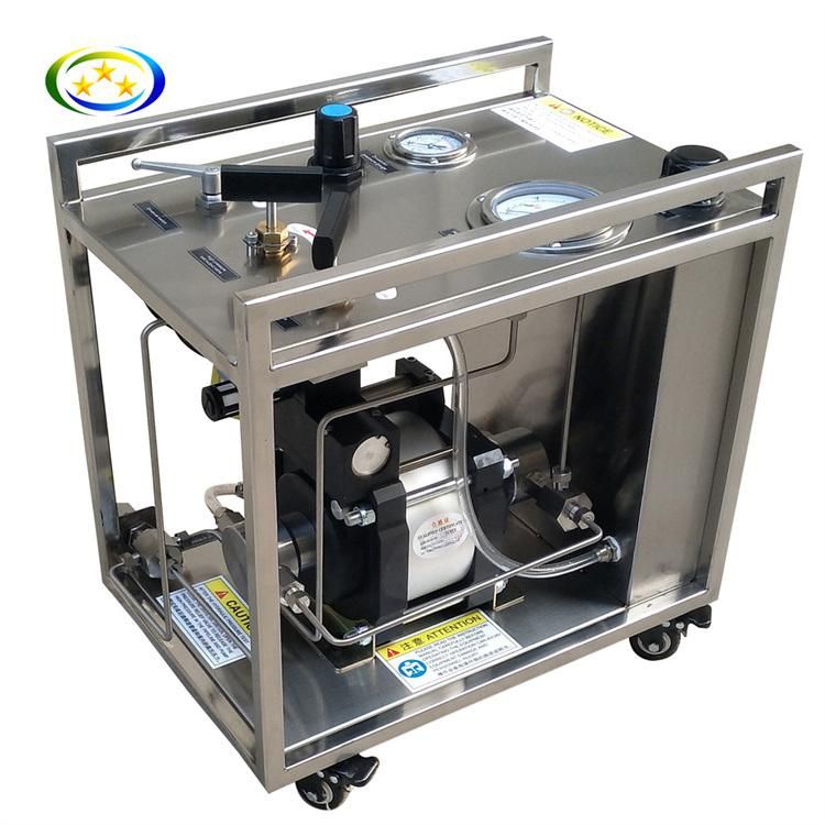 Terek Maxiumu Pressure 6400bar Portable Air Driven Hydraulic Test Pump for Pipe Hydrostatic Testing