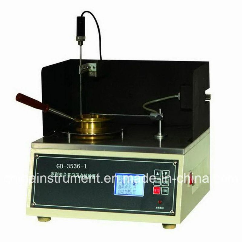 Semi-Auto Petroleum Products Coc Cleveland Open Cup Flash Point Tester