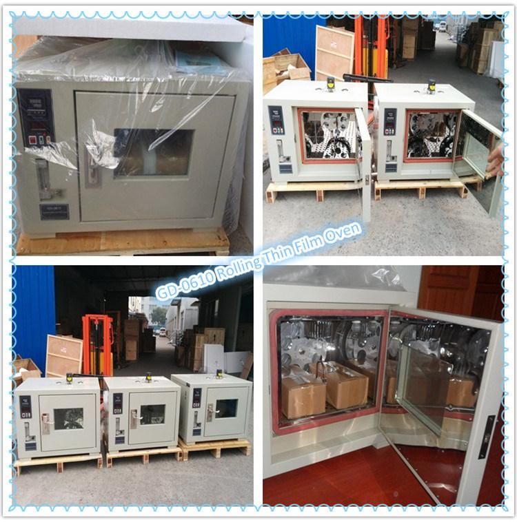 Bitumen Rolling Thin Film Oven for Simulating Short Term Aging of Asphalt Binders