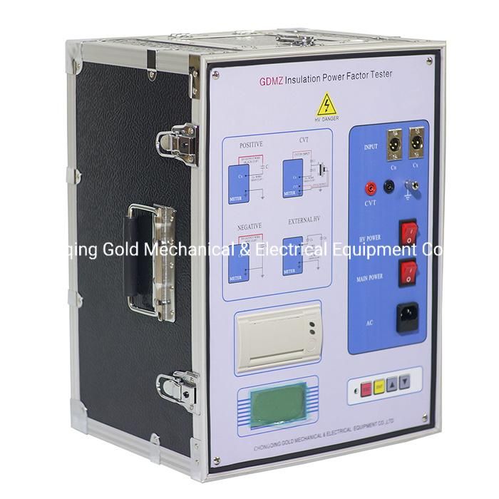 Digital Display Transformer Dielectric Loss Tester/Power Factor Tester/Insulation Material Tan Delta Tester