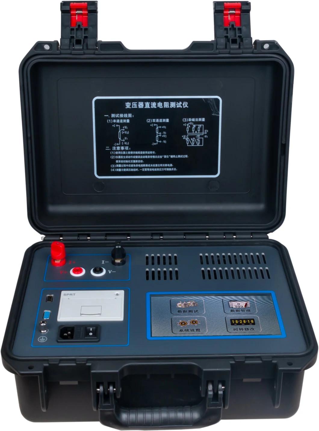 Factory 20A DC Resistance Tester Transformer Tester (XHZ1020)