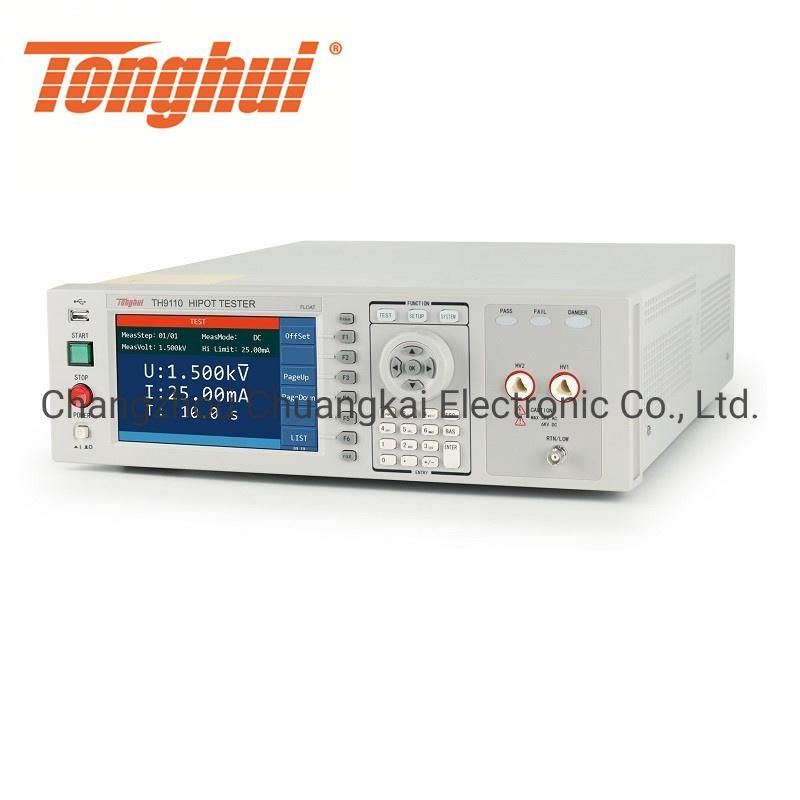 Th9110 High Voltage Floating Output AC/DC Safety Tester