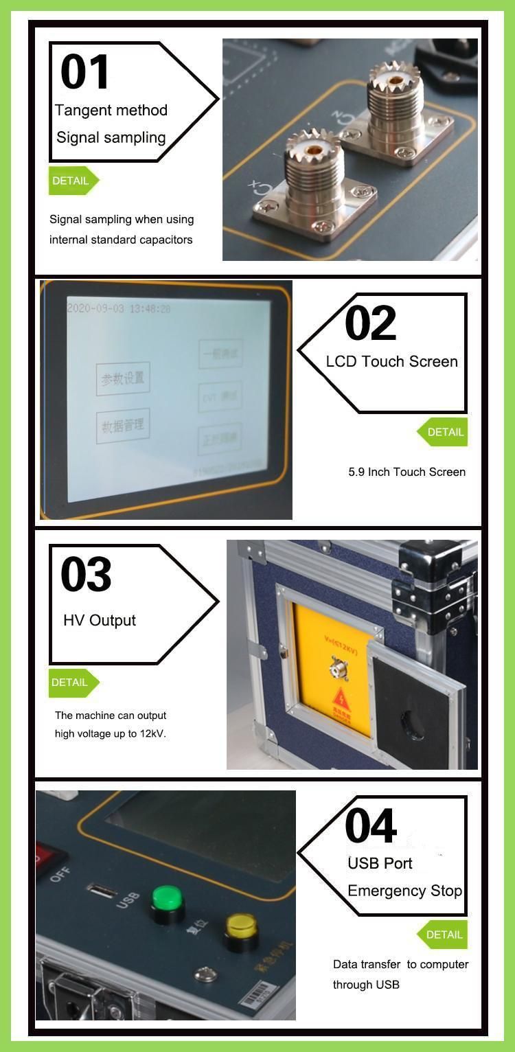 Transformer Tan Delta Tester Automatic Dielectric Loss Tester
