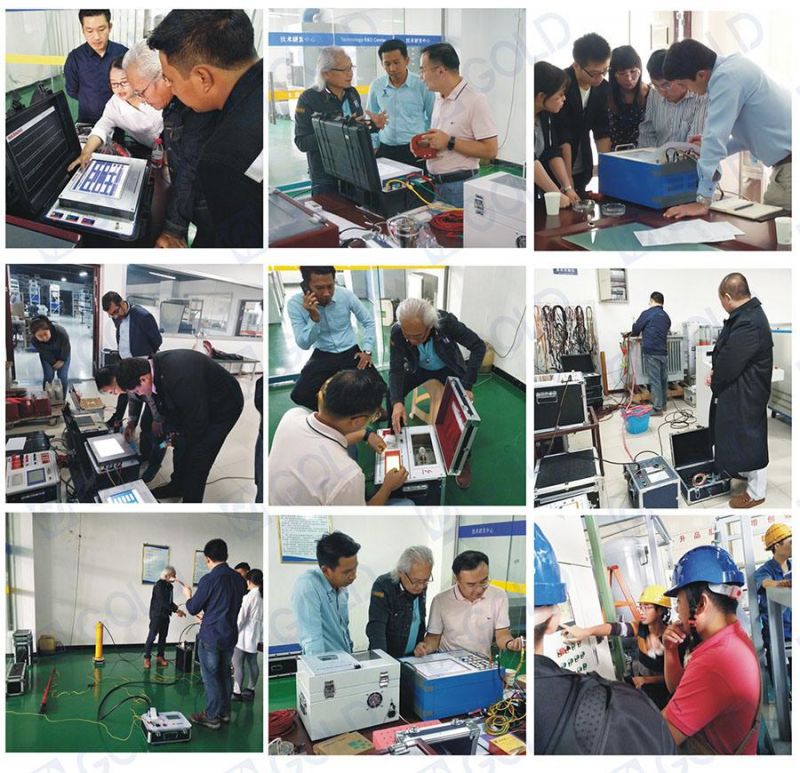 IEC Standards Variable Frequency Automatic Search CT Class/CT Secondary Burden Test/CT PT Analyzer Price