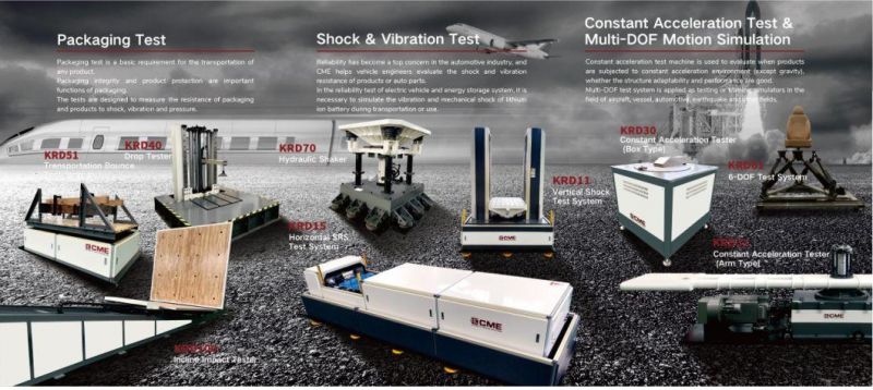 Large-Size Packaging Testing Equipment Transportation Simulation Vibration Table