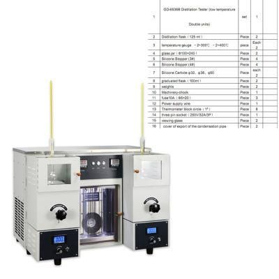 Gd-6536b Low Temperature Distillation Apparatus with Compressor