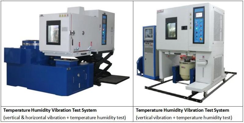 Environmental Temperature Humidity Electrodynamic Vibration Shaker Combined Tester Chamber