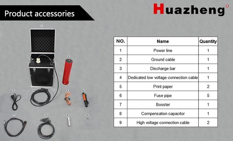 Cable Dielectric High Voltage Tester 60kv Vlf Hipot Test Kit
