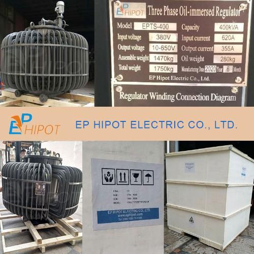 Three Phase Varaiac Transformer Voltage Regulating Test Equipment