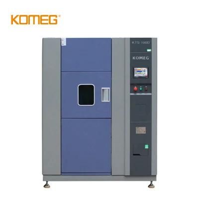 CE Marked Thermal Shock Chamber with Separate Hot and Cold Cycling Temperature Zones